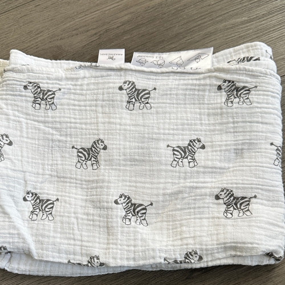 Zebra Print Kids Blanket